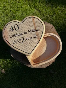 Obrázok Dóza v tvare srdca