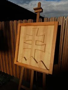 Obrázok Slovenský znak v ráme
